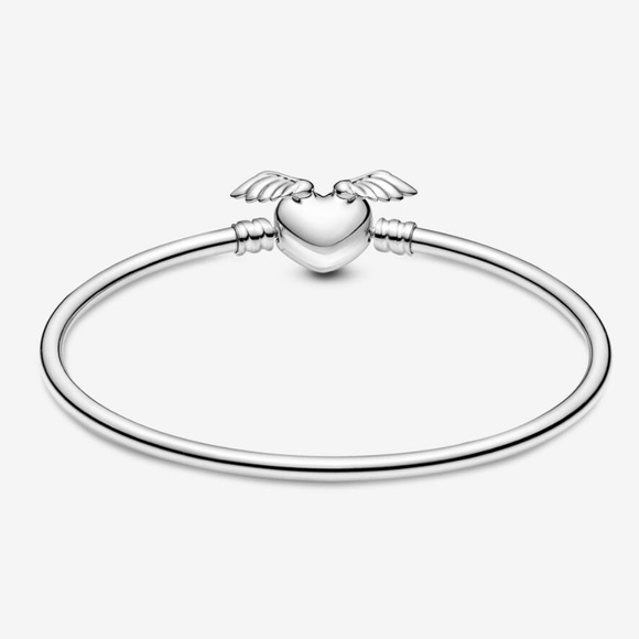 COPY - Pandora Winged Heart Bangle - Picture 3 of 4